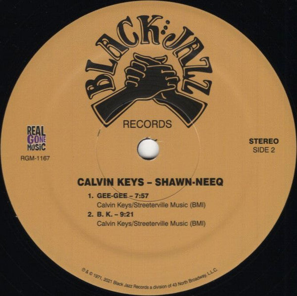 Calvin Keys Shawn-Neeq Black Jazz Records, Real Gone Music LP, Album, RE,  RM Mint (M) Mint (M)