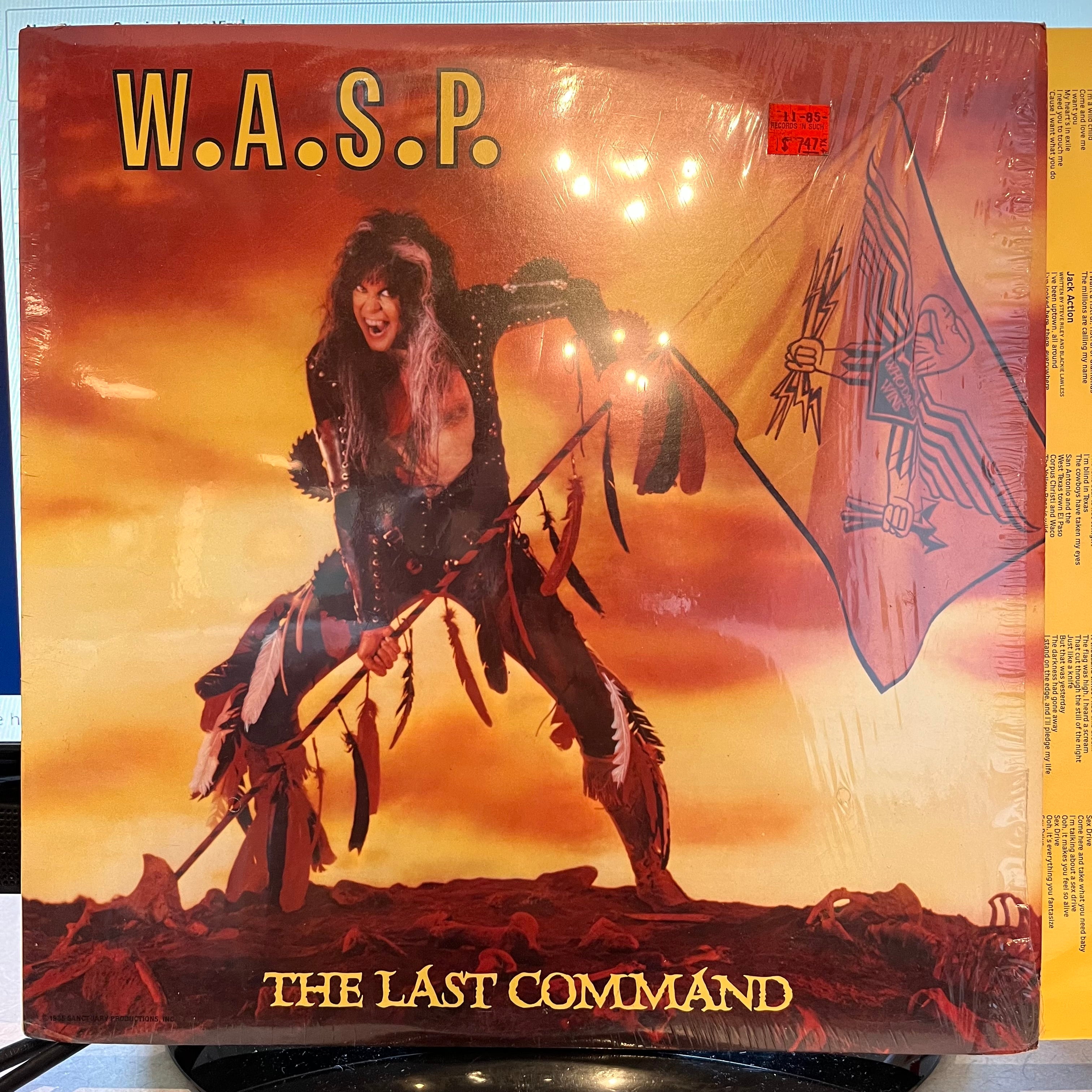 W.A.S.P. The Last Command LP Near Mint (NM or M-) Near Mint (NM or M-)