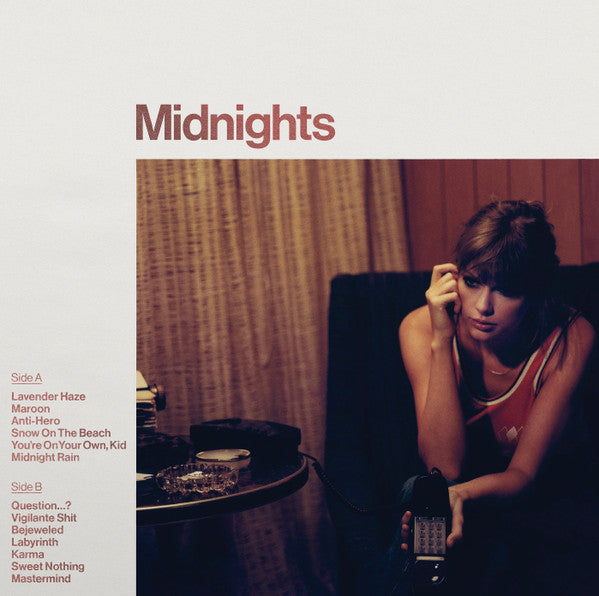 Taylor Swift Midnights LP Near Mint (NM or M-) Near Mint (NM or M-)