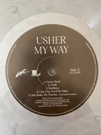 Usher My Way LaFace Records 2xLP, Album, Club, Dlx, Ltd, RE, RM, 25t Mint  (M) Mint (M)